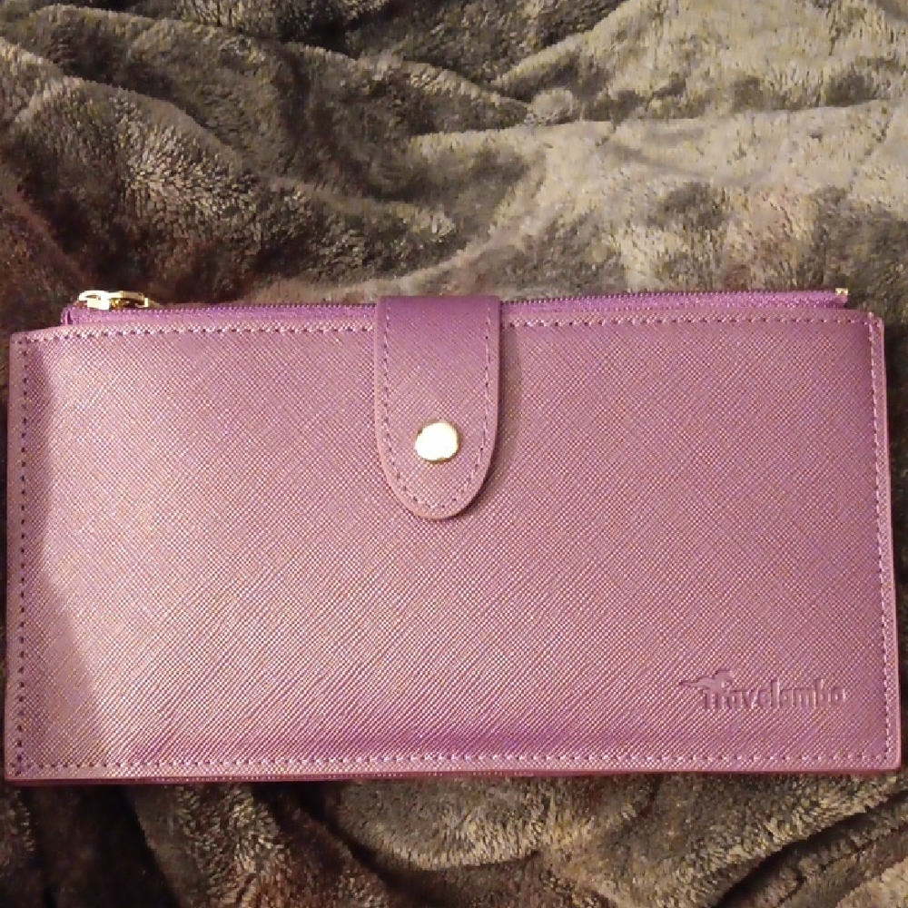 Amazon Purple Wallet Sleek Minimalist Design